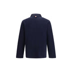 Thom Browne Gray Cotton Polo Shirt