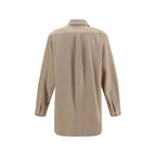 Miu Miu Orange Wool Oves Aries Shirt