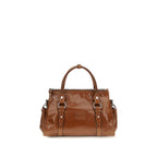 Miu Miu Brown Calf Leather Bos Taurus Handbag