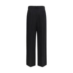 The Row Black Wool Oves Aries Dress Pants