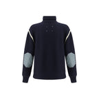 Maison Margiela Blue Wool Oves Aries Sweatshirt