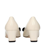 Tom Ford Beige Leather Mid Heel Pumps