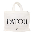 Patou White Fabric Handbag