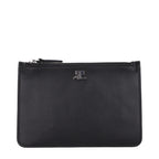 Courrèges Black Leather Wallet