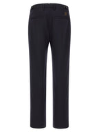 Incotex Blue Polyester Dress Pants