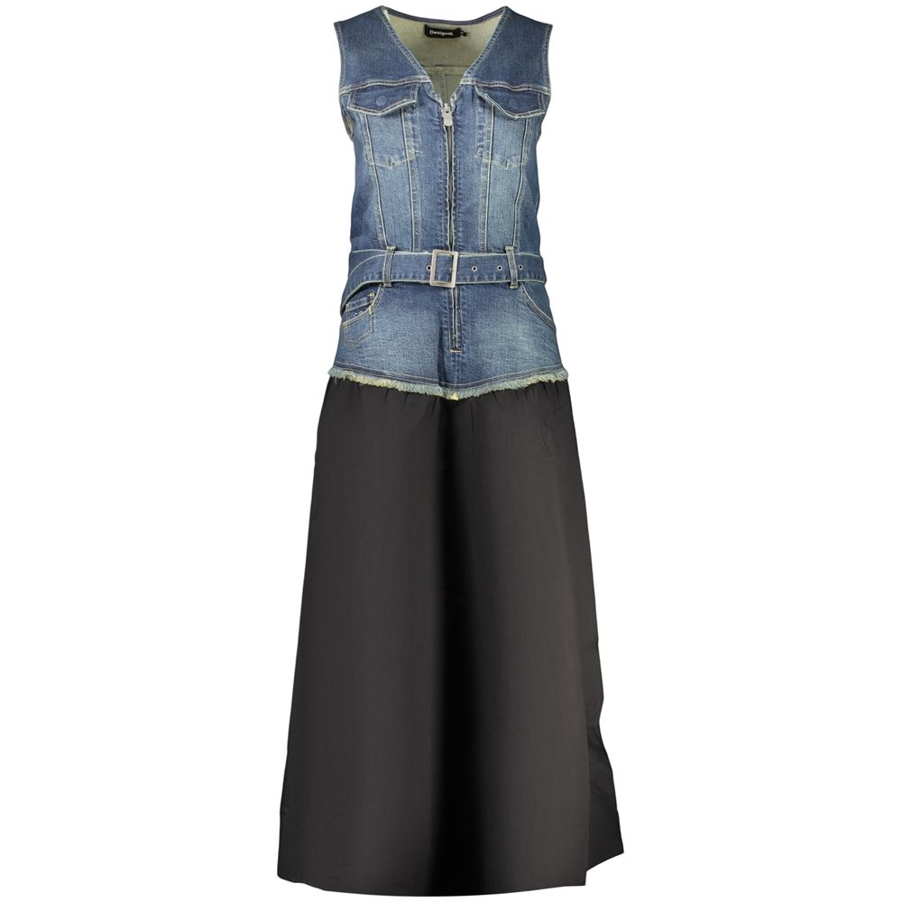 Desigual Black Cotton Women's Dress