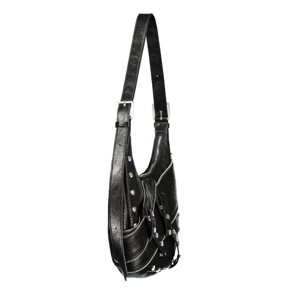 Desigual Nero Poliuretano Donna Bag