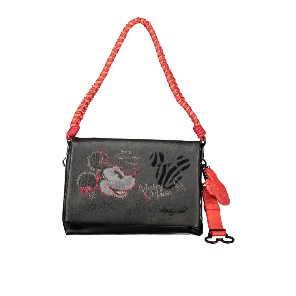 Desigual Black Poliuretano Womens Bag