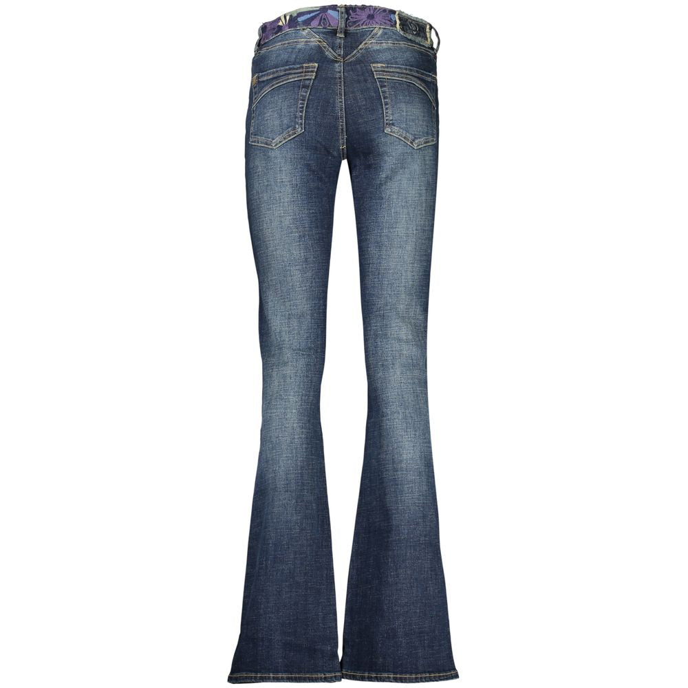 Desigual Blue Cotton Women's Jeans