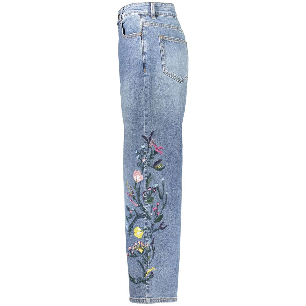 Desigual Blue Cotton Women's Jean