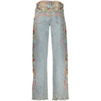Desigual Blue Cotton Womens Jean