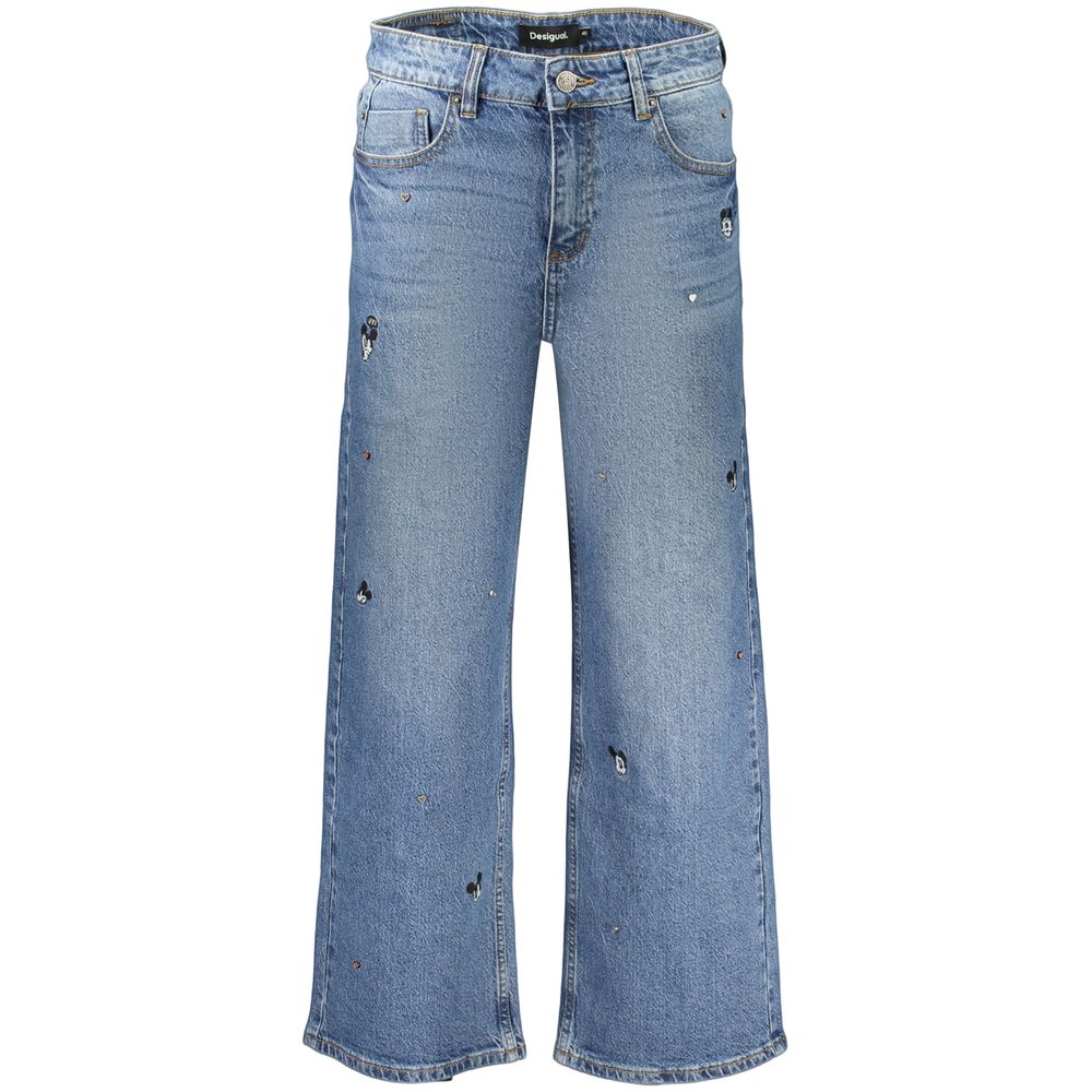 Desigual Blue Cotton Women's Jeans