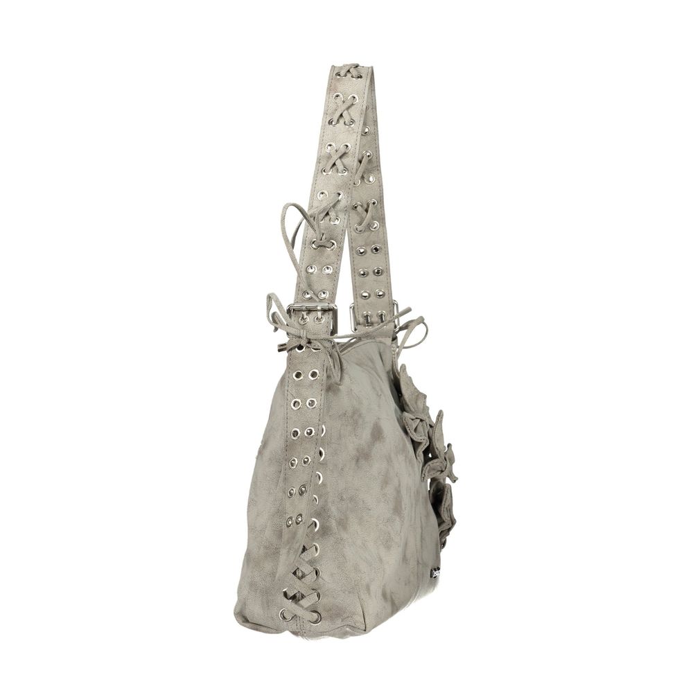 Desigual Gray Polyethylene Handbag