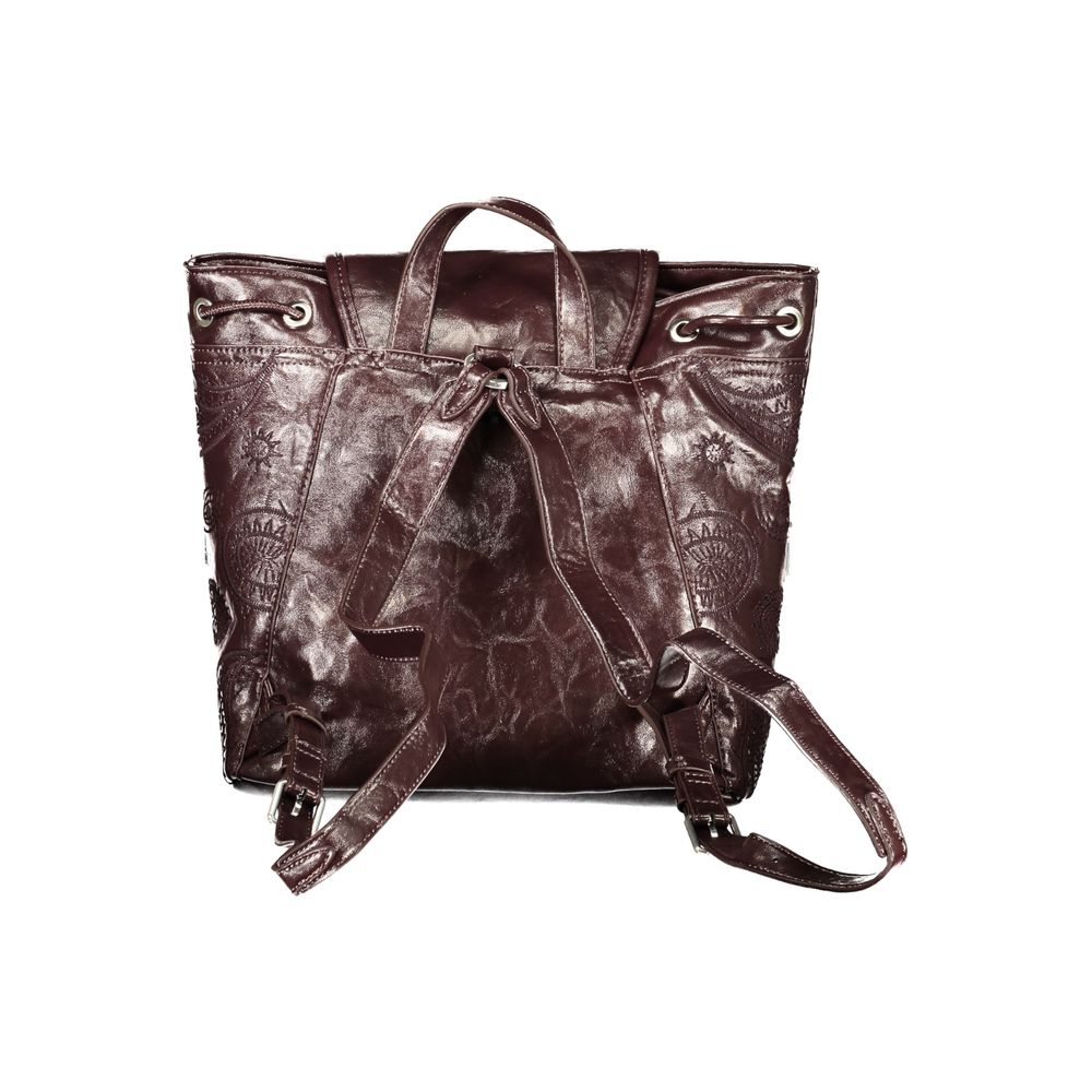 Desigual Brown Polyethylene Backpack