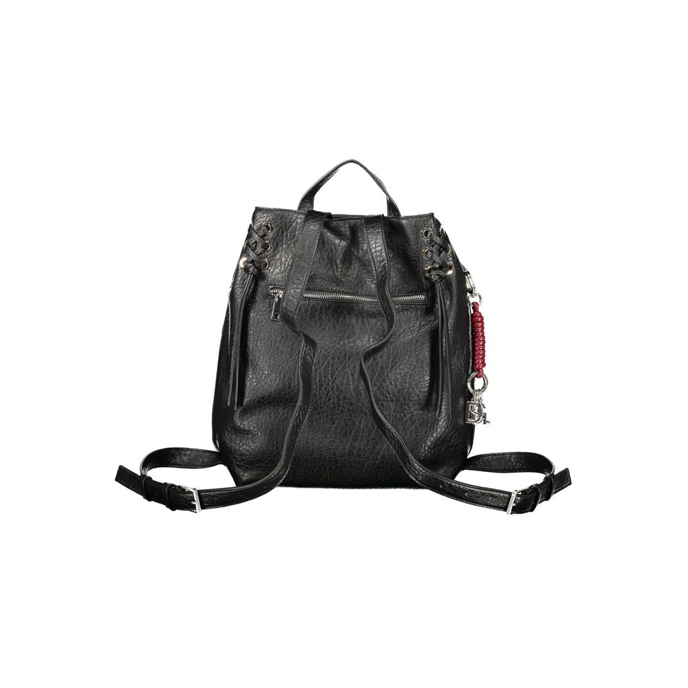 Desigual Black Polyethylene Backpack