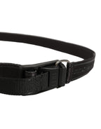 Dolce & Gabbana Men Black Nylon Webbing Plastic Buckle Belt