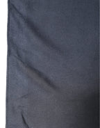 Dolce & Gabbana Dark Blue Modal Frayed Edge Lace Stole Scarf