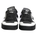 Dolce & Gabbana Black White MIAMI Low Top Men Sneakers Shoes