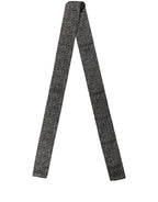 Dolce & Gabbana Black White Herringbone Tweed Shawl Scarf