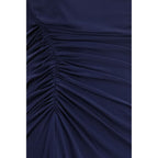 Versace Blue Viscose Casual Dress