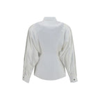 Versace White Cotton Dress Shirt