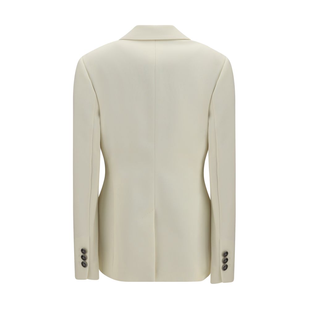 Versace Beige Wool Oves Aries Blazer