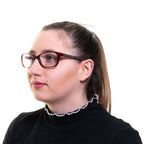 Porsche Design Red Plastic Glasses (Frames)