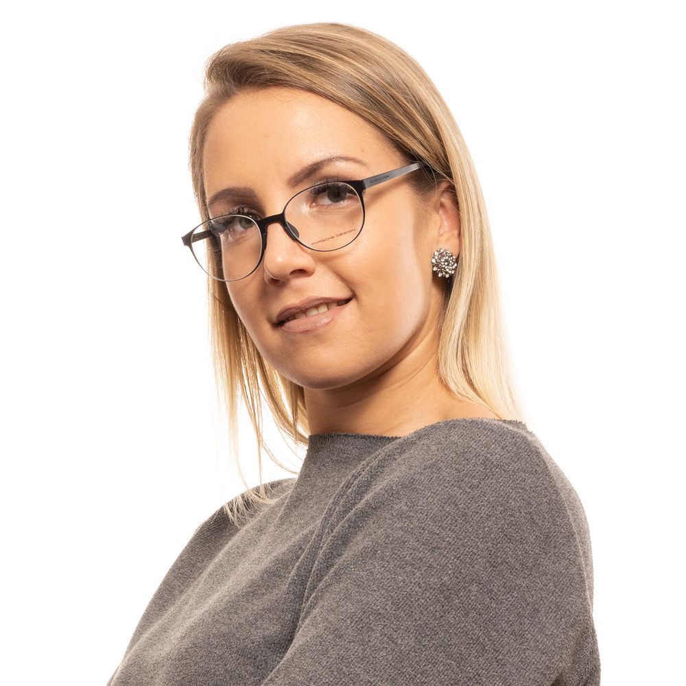Porsche Design Black Metal & Stainless Steel & Aluminum Glasses (Frames)