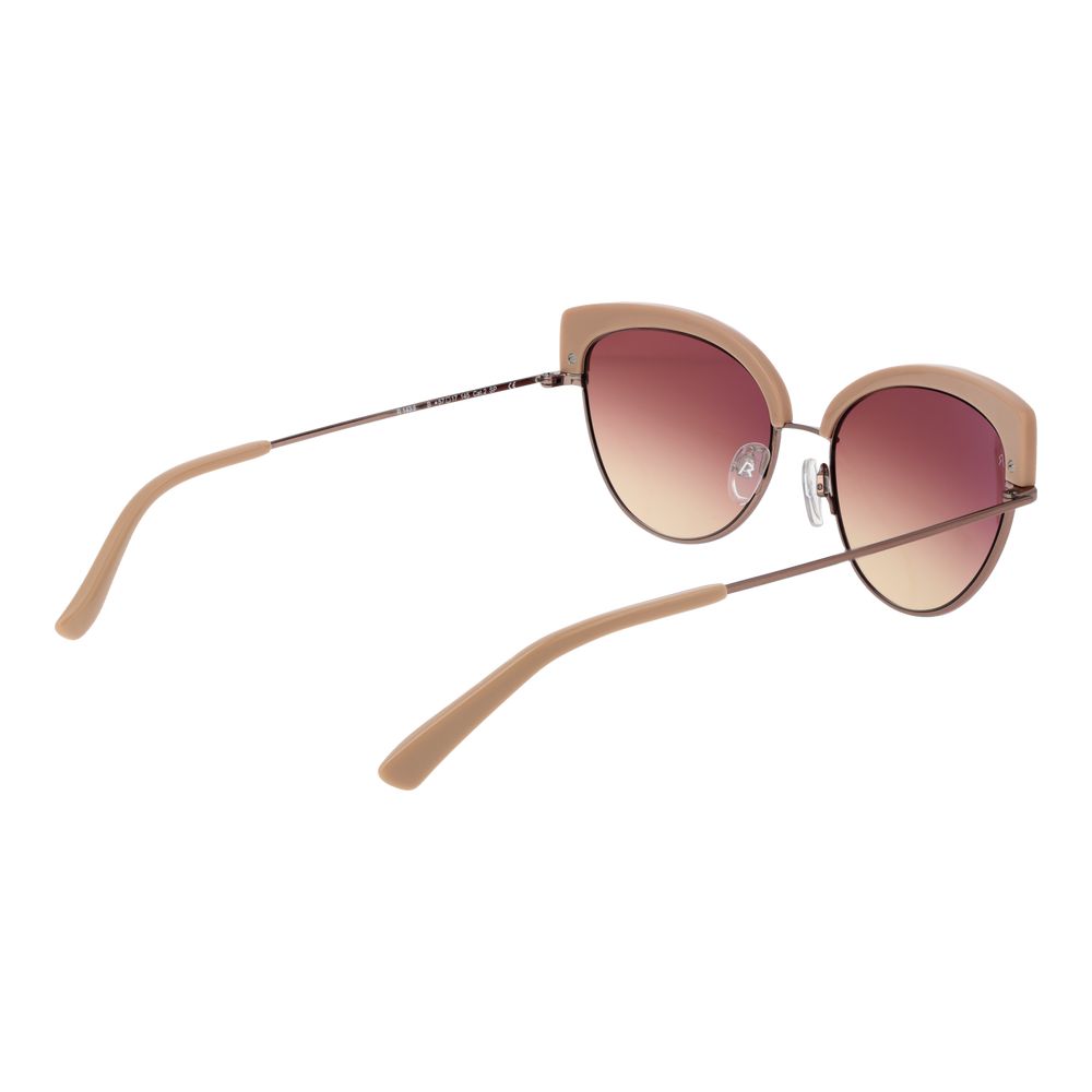 Rodenstock Beige Metal & Stainless Steel & Aluminum Sunglasses