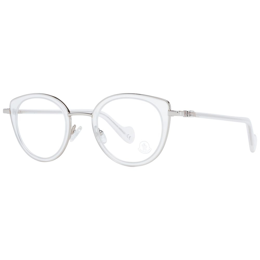 Moncler White Metal Glasses (Frames)