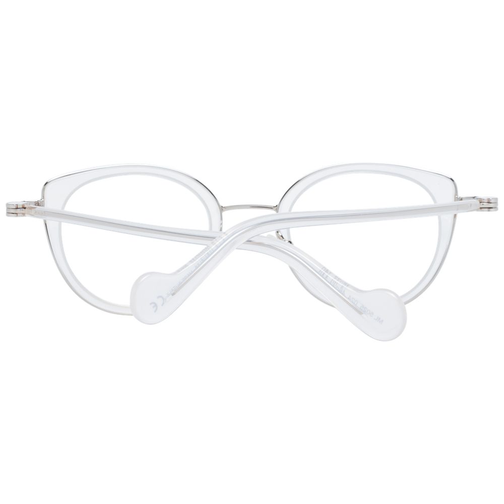 Moncler White Metal Glasses (Frames)