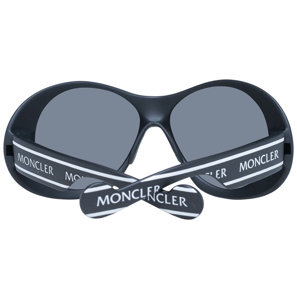 Moncler Black Plastic Sunglasses