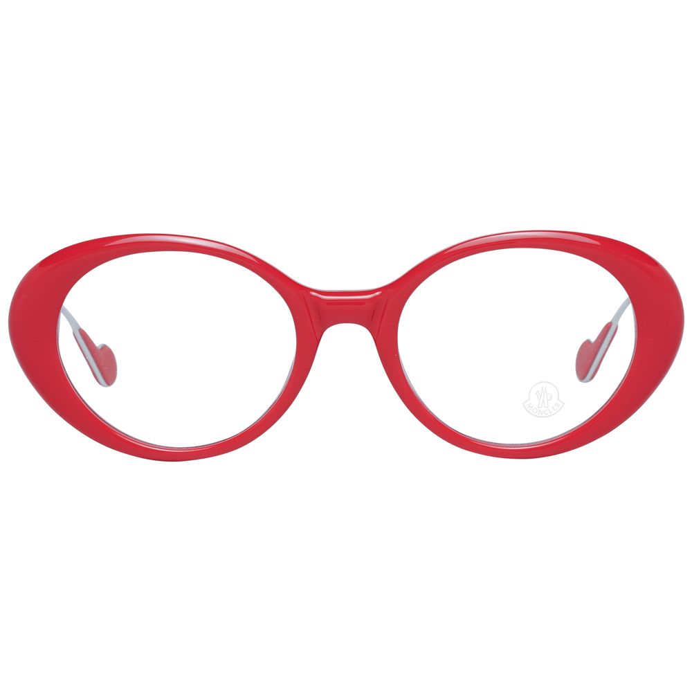 Moncler Red Metal & Plastic Glasses (Frames)