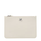 Courrèges Beige Leather Wallet