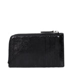 Courrèges Black Leather Wallet