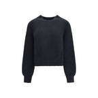 Khaite Black Cashmere Sweatshirt