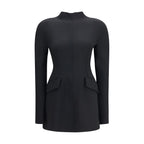 Max Mara Black Polyamide Casual Dress