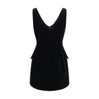 Max Mara Black Polyester Casual Dress