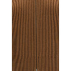 Max Mara Brown Wool Oves Aries Cardigan