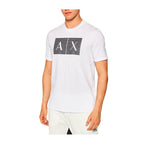 Armani Exchange White Cotton T-Shirt