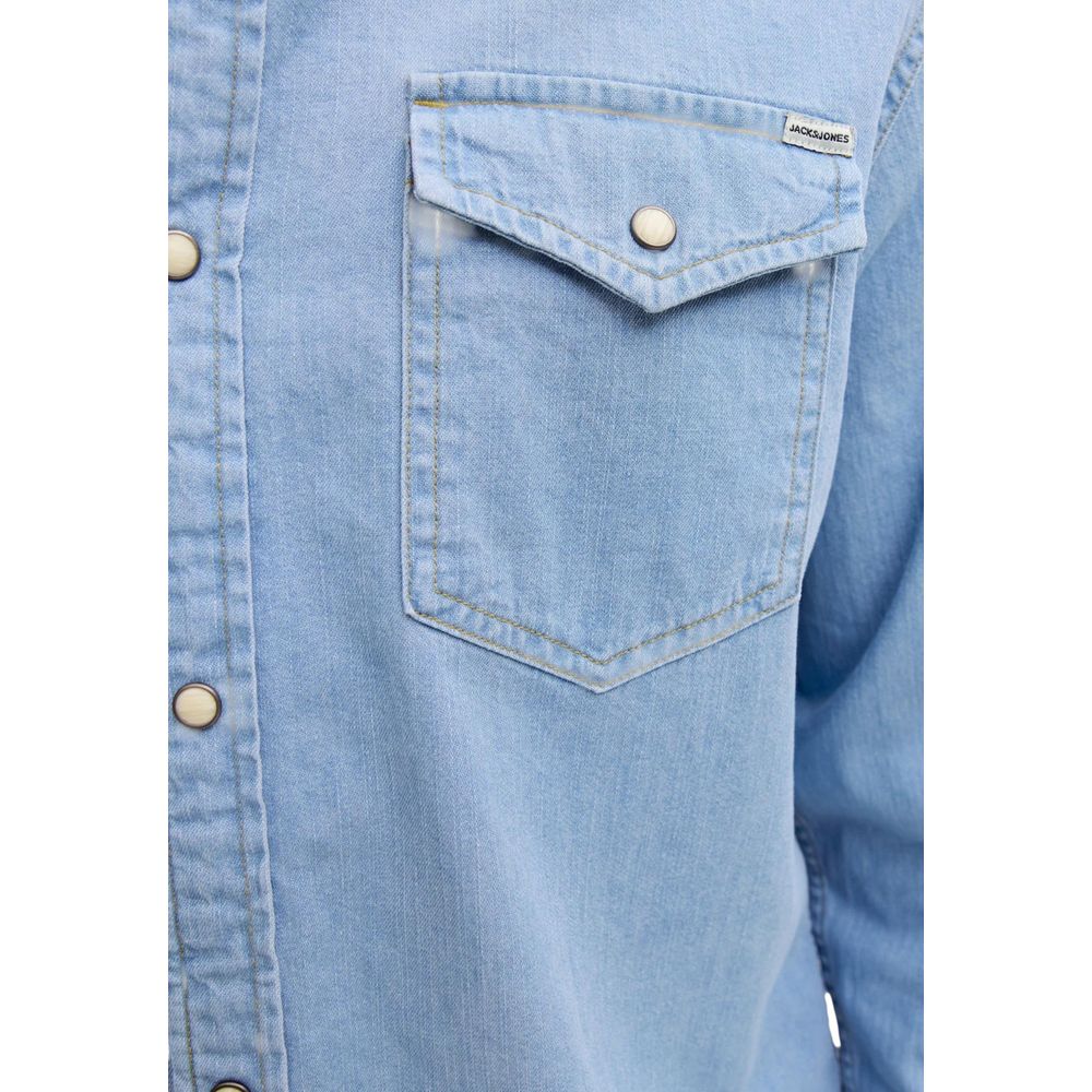 Jack Jones Light Blue Denim Shirt