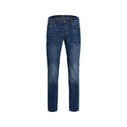 Jack Jones Blue Cotton Skinny Jeans
