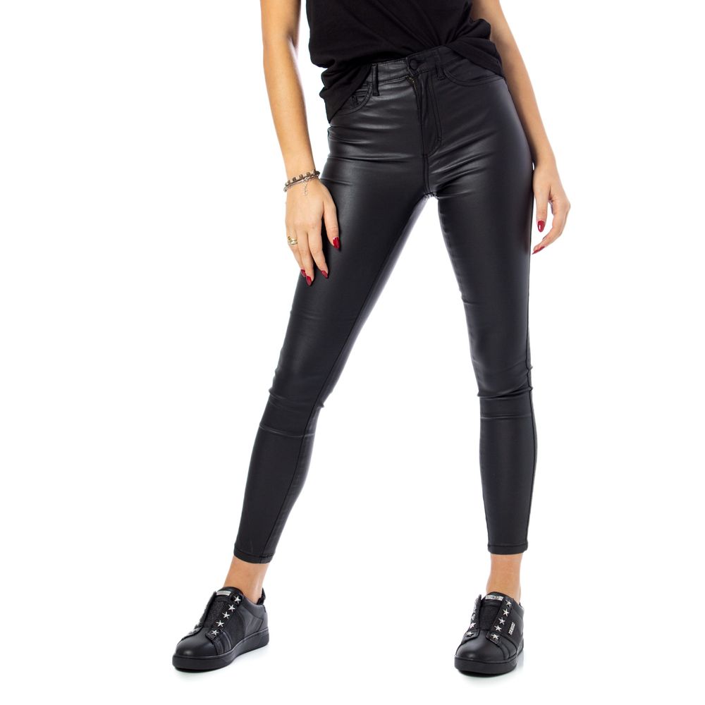 Only Black Viscose Skinny Jeans