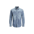 Jack Jones Blue Denim Shirt