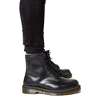 Dr. Martens Black Leather Athletic Sneakers