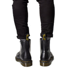 Dr. Martens Black Leather Athletic Sneakers