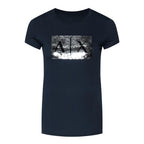 Armani Exchange Blue Cotton T-Shirt