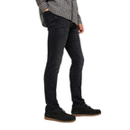 Jack Jones Black Cotton Skinny Jeans