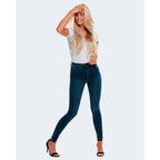 Only Blue Cotton Skinny Jeans