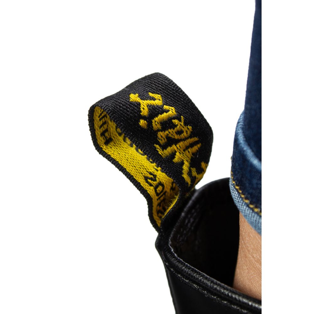 Dr. Martens Black Leather Lace-Up Boots